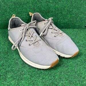 True Linkswear Golf Shoes Mens 10 TKIII Ripstop Spikeless Gray